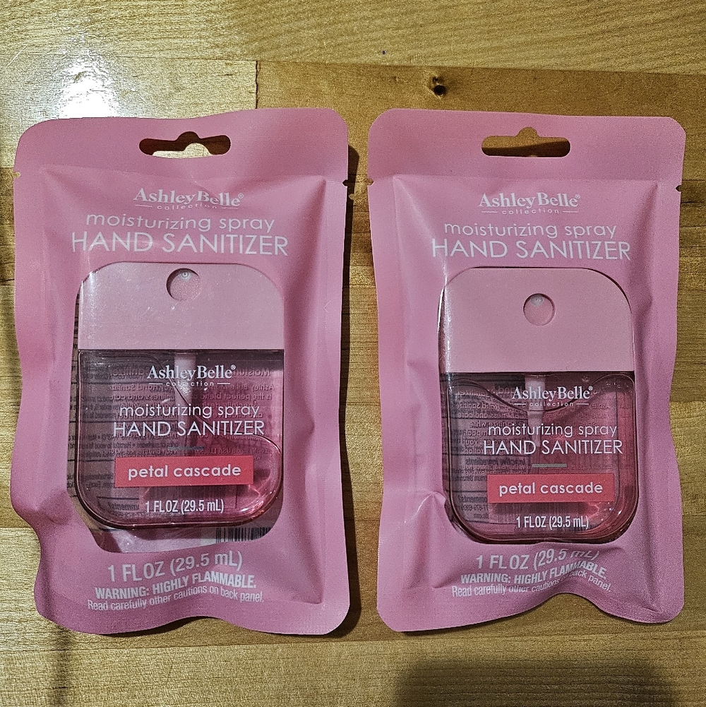 2pc Ashley Belle Moisturizing Spray Hand Sanitizer Petal Cascade